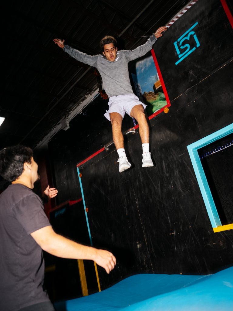 Adult parkour trial hero 131